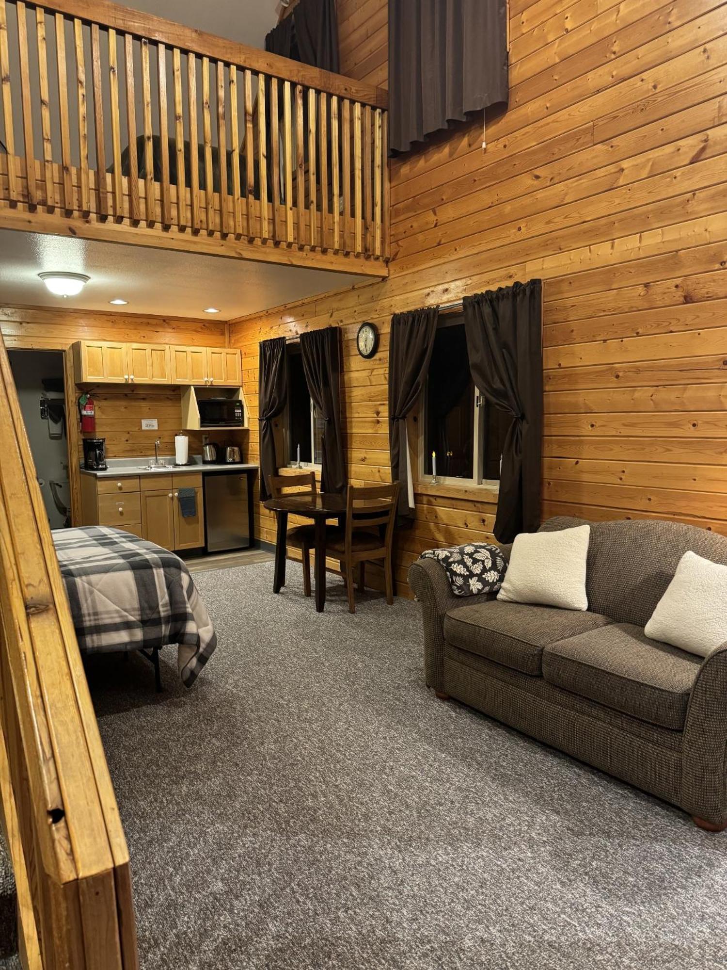Susitna River Lodging, Suites Talkeetna Exteriör bild